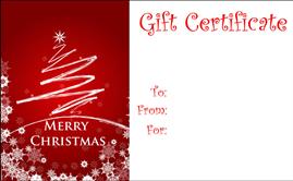 Gift Certificate