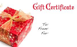 Gift Certificate